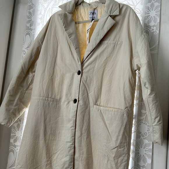 Water Repellant Blazer Puffer Coat - Picture 4 of 9